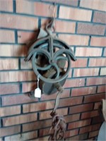 Old metal Pulley and more