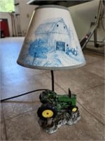 Vintage John Deer Lamp