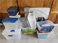 Giant Estate Lot of Empty Storage Containers