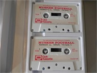 Vintage Husker Football Radio Recording/Tapes