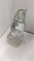Vintage Glass Penguin Figurine