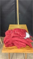Red Polyester Blanket