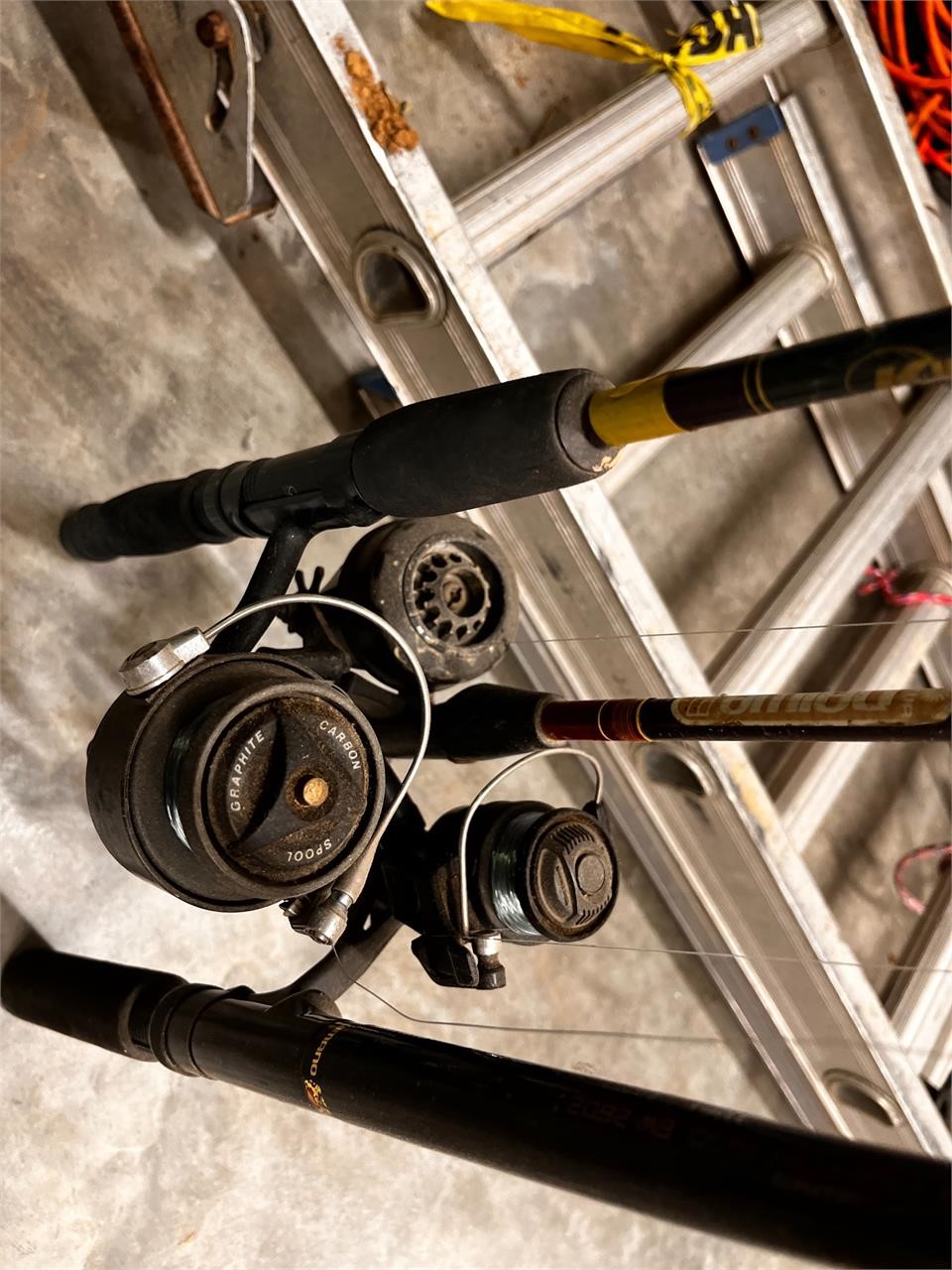 3 Spincasting Rod and Reel Fishing Poles