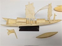 ORIENTAL CARVING SHIP