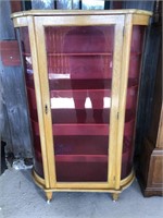 Curio Cabinet w/Beveled glass, 55" Tall & 37" wide