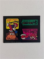 1982 Nintendo Donkey Kong Sticker