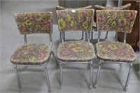 Set of Five Mid Century Chairs