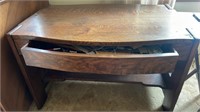 Antique Oak Drawered Desk