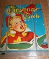 Vtg Christmas Carols Illustrated Book