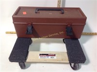 Toolbox, four wheel furniture mover