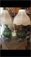 Pair of Regency Hollywood Lamps