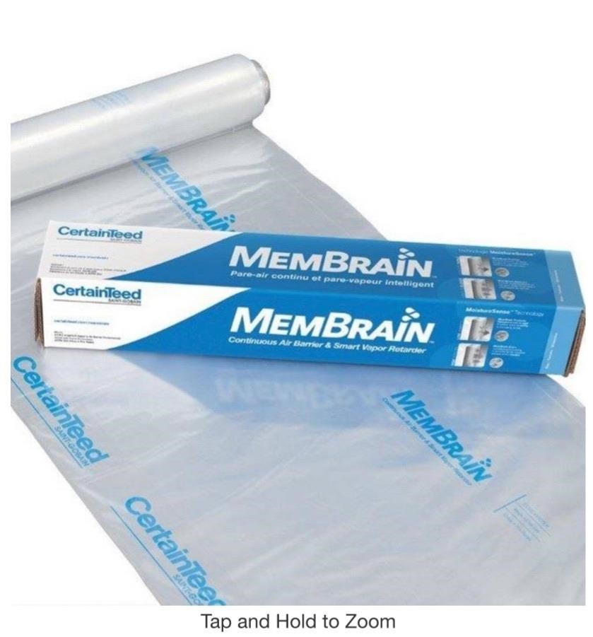 Membrain plastic sheeting