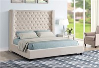 Best Master Furniture Upholstered Platform Bed