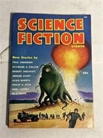 1953 SCIENCE FICTION STORIES #1 PULP MAGAZINE