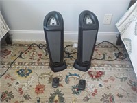 Lasko space heaters w/ remote