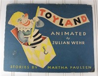 1944 Toyland Animated Hardback Children's Book