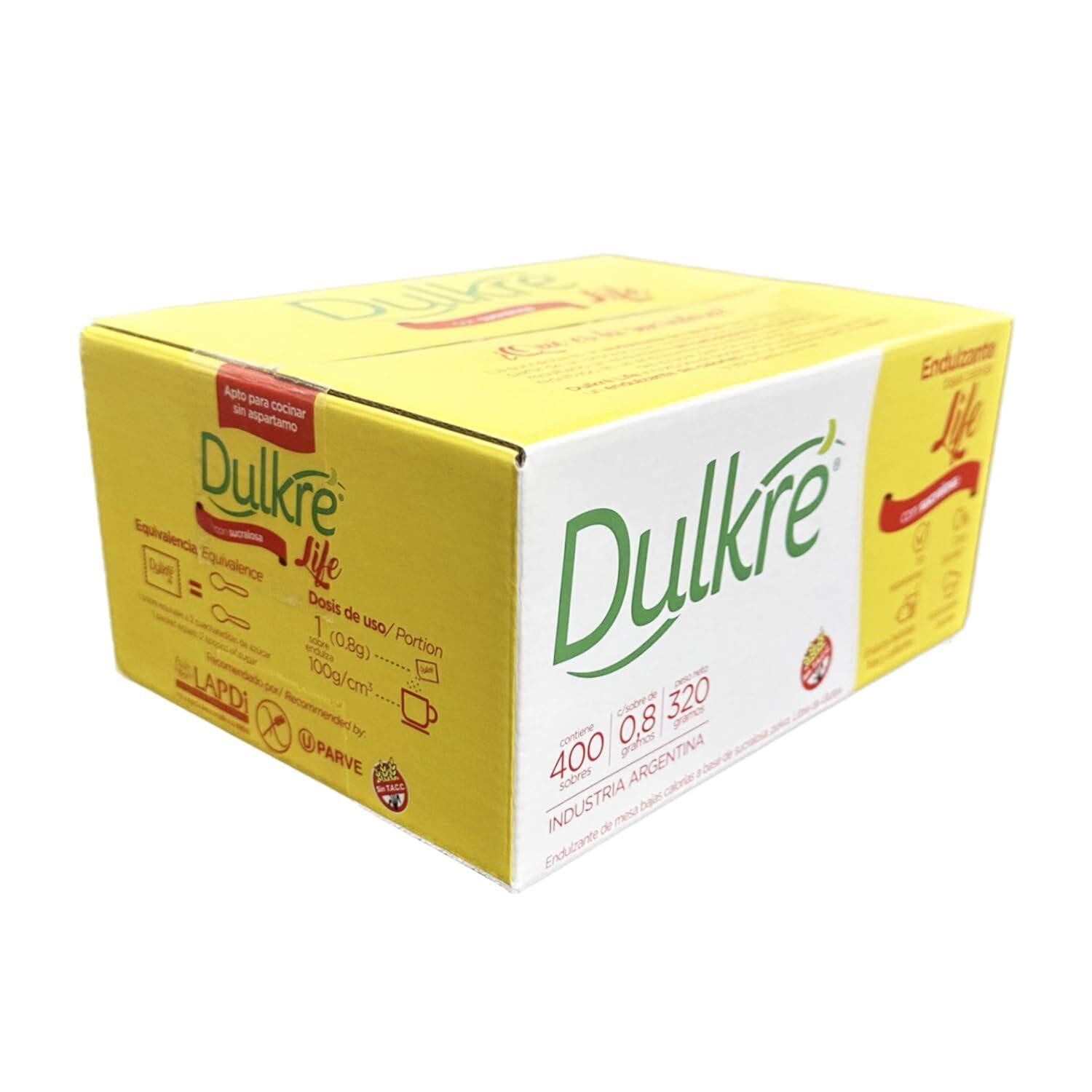 BOX OF 400 Dulkre Sucralose Sweetener