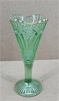EAPG Greentown Glass Pattern Emerald Vase