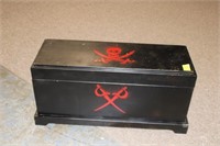 Painted Pirates Chest 17" x 36" x 14"