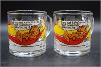 1978 Garfield McDonalds Mugs Lot 2