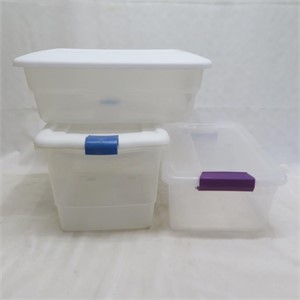 Storage Containers - Assorted Sizes - No Ship