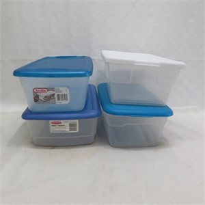 Storage Containers - Assorted Sizes - No Ship
