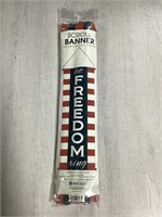 PATRIOTIC SCROLL BANNER "LET FREEDOM RING" AZ6