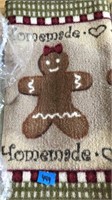 NEW Gingerbread thrown rug 20x44