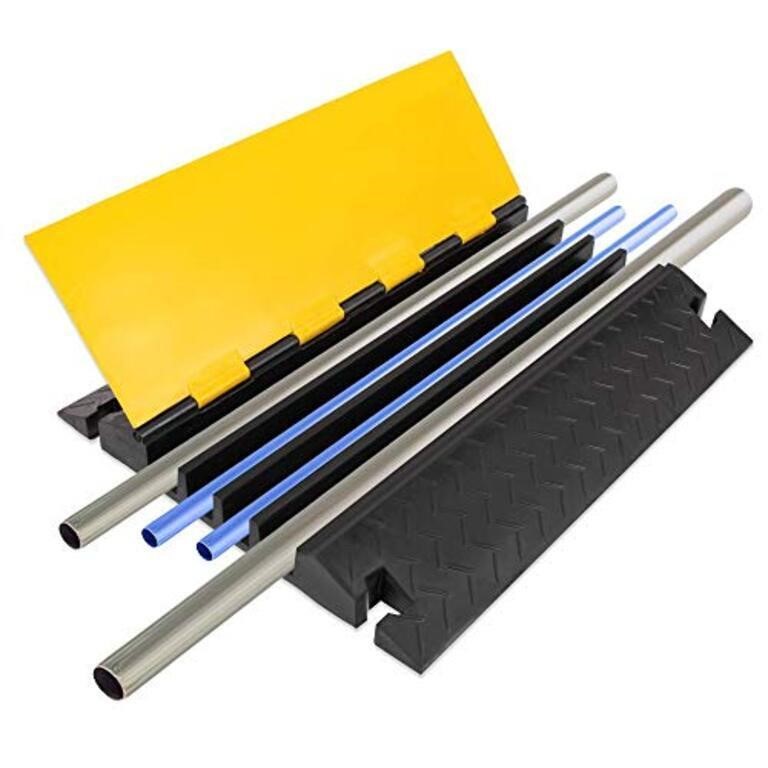 Pyle Hose & Cable Protection Ramp - Extra Heavy Du