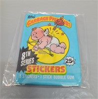 Garbage Pail Kids 8th series Sealed Sticker pack