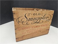 Advertising SMUGGLER Whiskey Box 14" wide