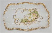 Ornate Hand Painted Limoges France Serving Plate