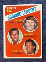 1970-71 SCORING LEADERS ISSEL