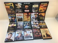 20 Western DVDs