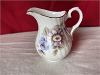 Vintage Crown Staffordshire England Creamer