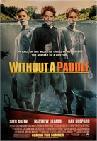 Without a Paddle double-sided original movie poste