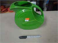 Fiesta 'large disk' Ceramic Pitcher, Green