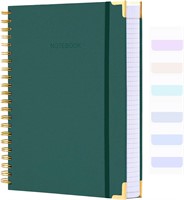 Green Notebook 8.5x11  300pgs  24 T