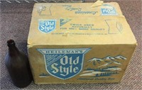 Old style Box w/12-Unlabeled Bottles