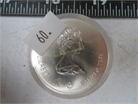 1974 Canada $5 Silver Olympiade Coin