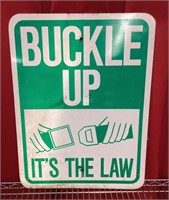 Buckle up sign 18x24