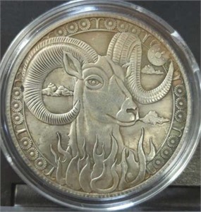 Zodiac challenge coin