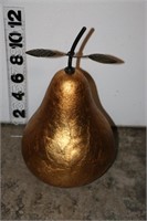 Large Metal Pear