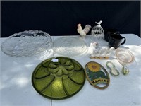 Various Platters / Ceramic Decor / Coffee Mugs