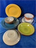 Beautiful dishware, including Thomson Pottery