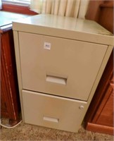 15" x 18" 2 drawer putty file cabinet