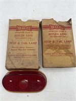 1940 Chevrolet Stop Tail Lamp Lens Yankee Ruby