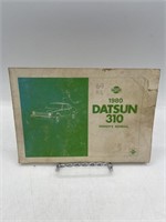 1980 Datsun , 310 owners manual