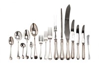 98 PC OF STERLING SILVER FLATWARE, 3297g