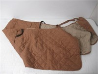 "Used" Back Seat Cover For Pets, Brown